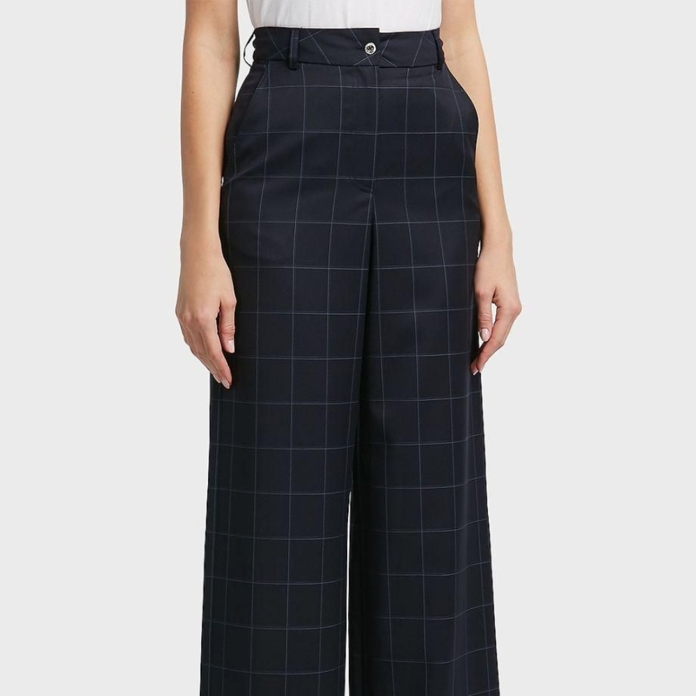 Paul & Joe Sister Limo Checkered Wool Pants